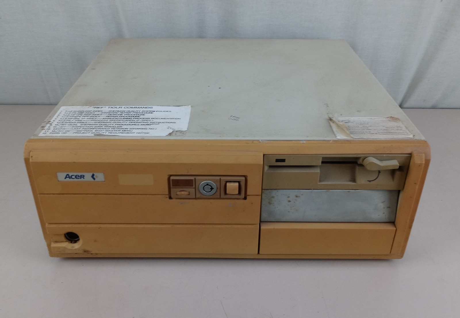 Vintage 1989 Acer 910 Personal Computer Am386SX/SXL-25 6Mb - AS IS