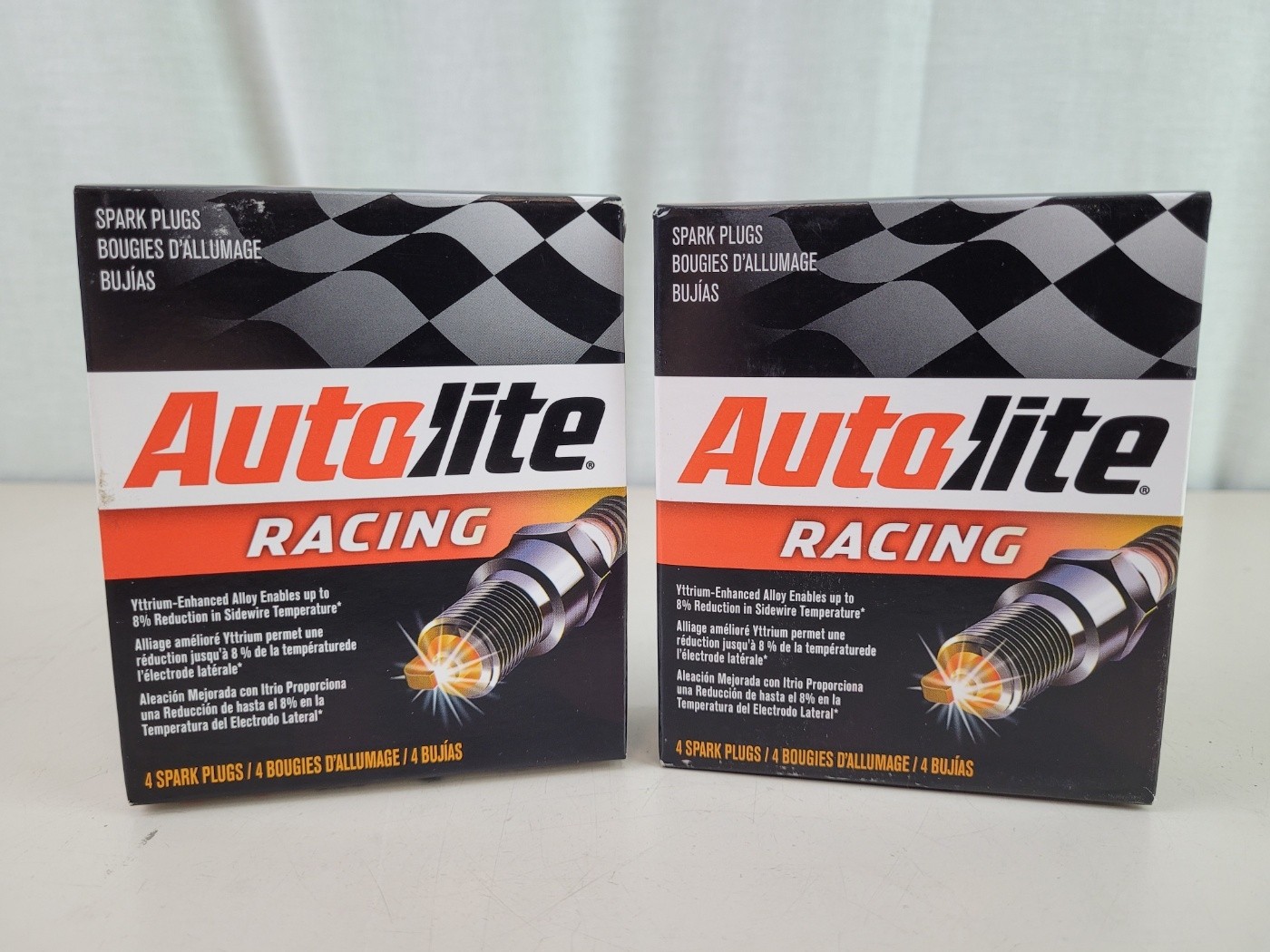 8 Autolite AR472 High Performance Racing Resistor Spark Plug, 2x 4 Packs