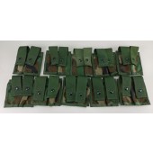 10 NEW MOLLE Woodland Camo 40MM Pyrotechnic Pocket Double Pouch