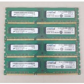 Micron Crucial 16GB(4x4GB) PC3-10600U DDR3 Desktop Memory MT16JTF51264AZ-1G4D1