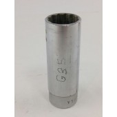 Snap On Tools Socket 11/16 Deep Well 3/8 Drive 12-Point FVS221