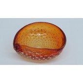 Amberina Venetian Art Glass Bowl
