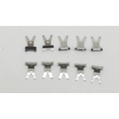 Alps SKCM Black Switch Contact Leaf OEM Replacement Lot of 10
