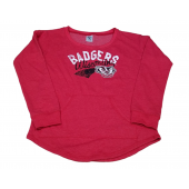Knight Apparel Wisconsin Badgers Women's Sweatshirt Jersey Size Small 4/6